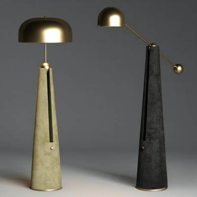 现代金属落地灯 雕塑装饰落地灯